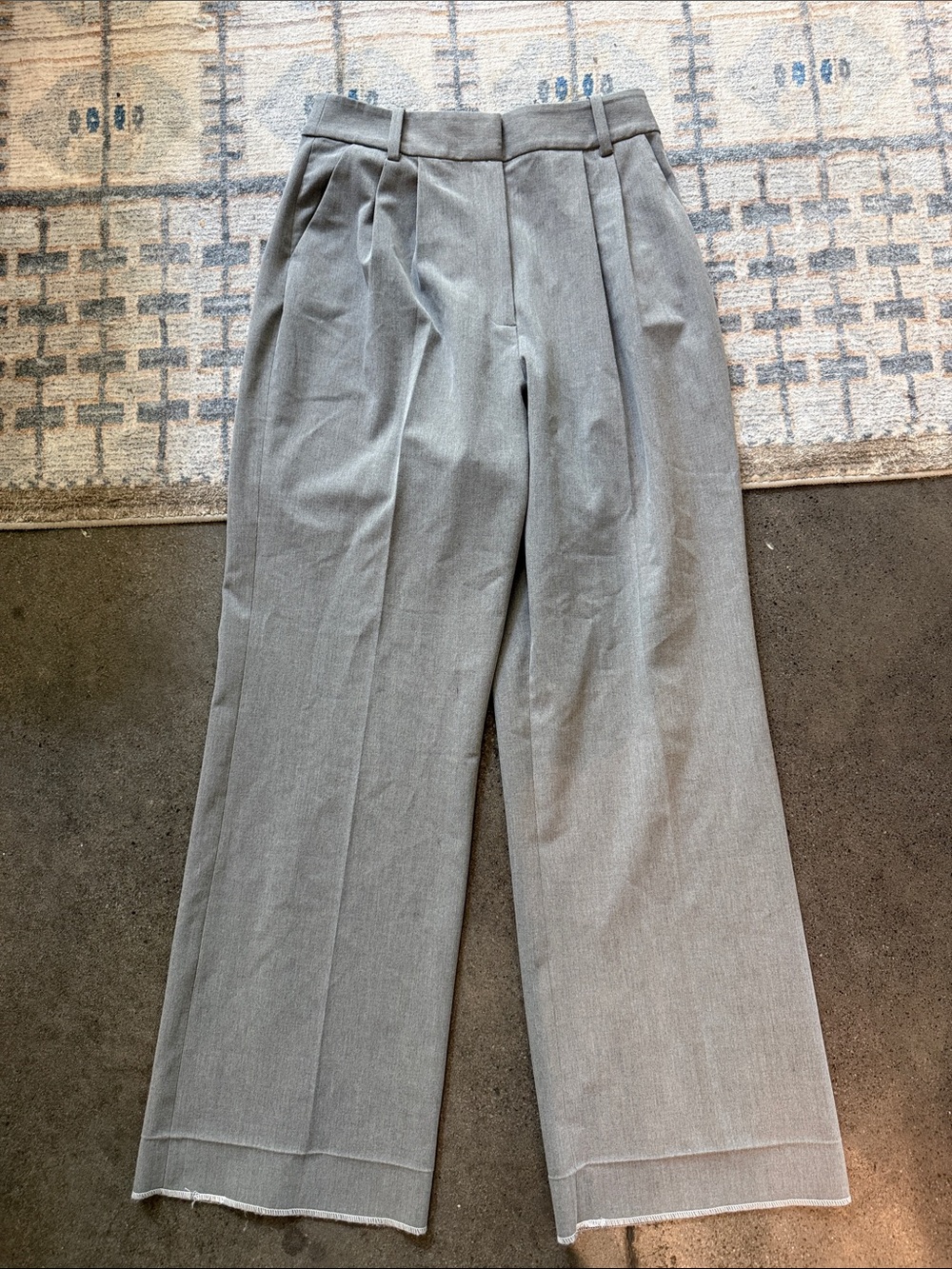 Favorite daughter favorite pants size 8 frost gray - altered